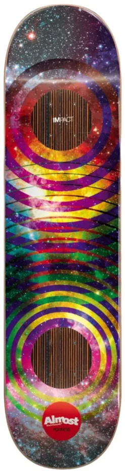 Almost Space Ring Impact Skateboard Deck -Enuff Shop almost space ring impact skateboard deck rj