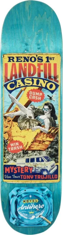 Motel 18 Skateboard Deck -Enuff Shop antihero motel 18 skateboard deck xh