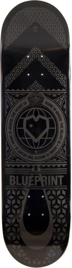 Home Heart Skateboard Deck -Enuff Shop blueprint home heart skateboard deck ho