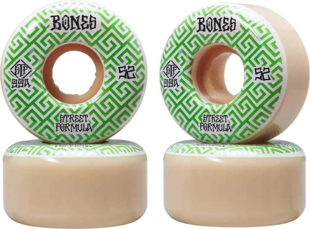 Bones STF V2 Locks Skateboard Wheels 4-Pack 3 Bones STF V2 Locks Skateboard Wheels 4-Pack