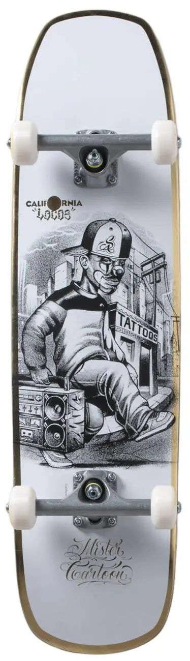 X Mister Cartoon Street Complete Skateboard 4 X Mister Cartoon Street Complete Skateboard - Image 2