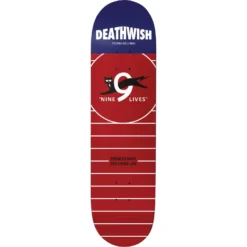 Deathwish Delfino Nine Lives Skateboard Deck