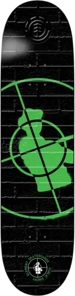 Element Public Enemy Skateboard Deck