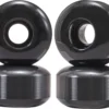 Essentials Black Skateboard Wheels 4-Pack 1 Essentials Black Skateboard Wheels 4-Pack -Enuff Shop essentials black skateboard wheels 4 pack 8m
