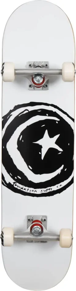 Foundation Star & Moon Complete Skateboard