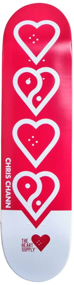Chris Chann Pro Skateboard Deck -Enuff Shop heart supply chris chann pro skateboard deck yu