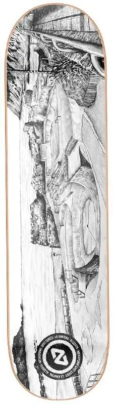 New Arrival 7 Hydroponic Spot Series Skateboard Deck