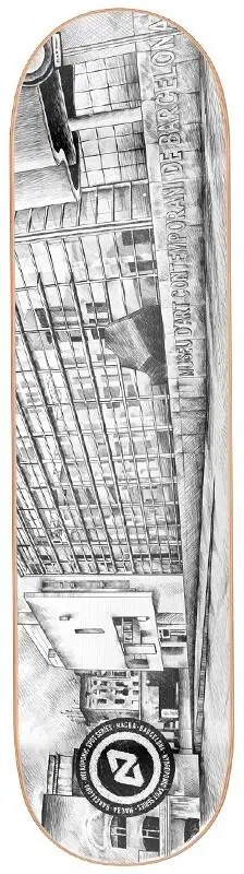 New Arrival -Enuff Shop hydroponic spot series skateboard deck 7s