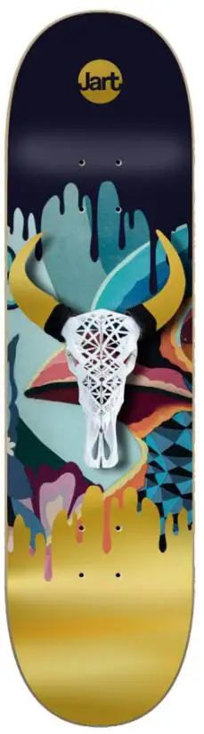 Jart Golden Skateboard Deck