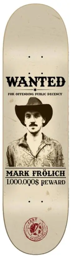 Jart Mark Frolich Pro Skateboard Deck 5 Jart Mark Frolich Pro Skateboard Deck - Image 3