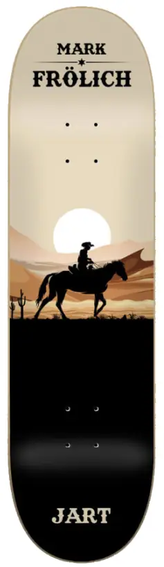 Jart Mark Frolich Pro Skateboard Deck