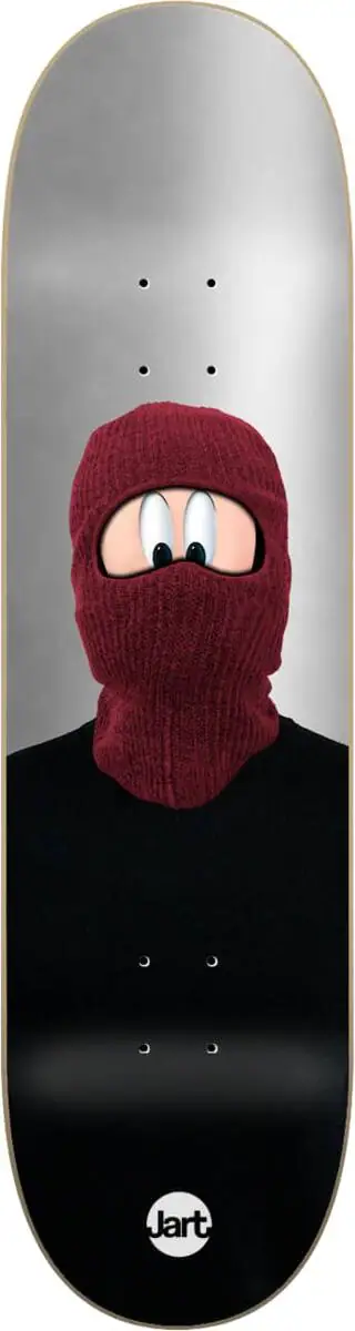 Jart Toon Mask Skateboard Deck 3 Jart Toon Mask Skateboard Deck