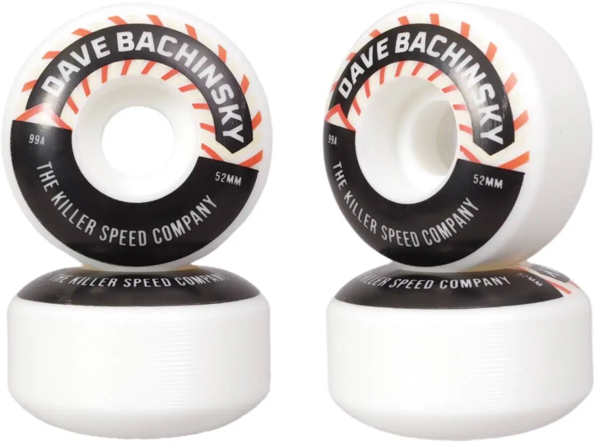 Dave Bachinsky 99A Pro Skateboard Wheels 4-Pack 4 Dave Bachinsky 99A Pro Skateboard Wheels 4-Pack - Image 2