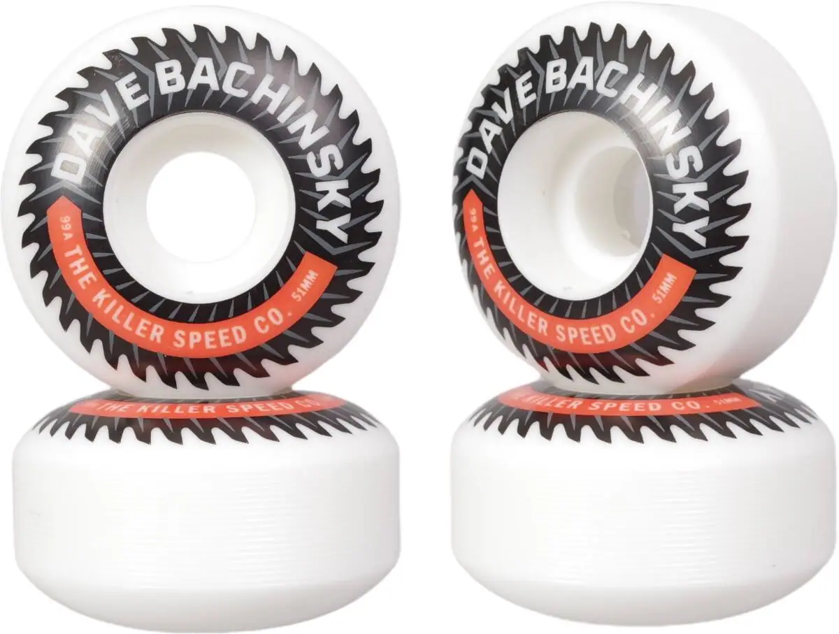 Dave Bachinsky 99A Pro Skateboard Wheels 4-Pack 3 Dave Bachinsky 99A Pro Skateboard Wheels 4-Pack