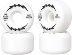 Team 101A Wide Skateboard Wheels 4-Pack