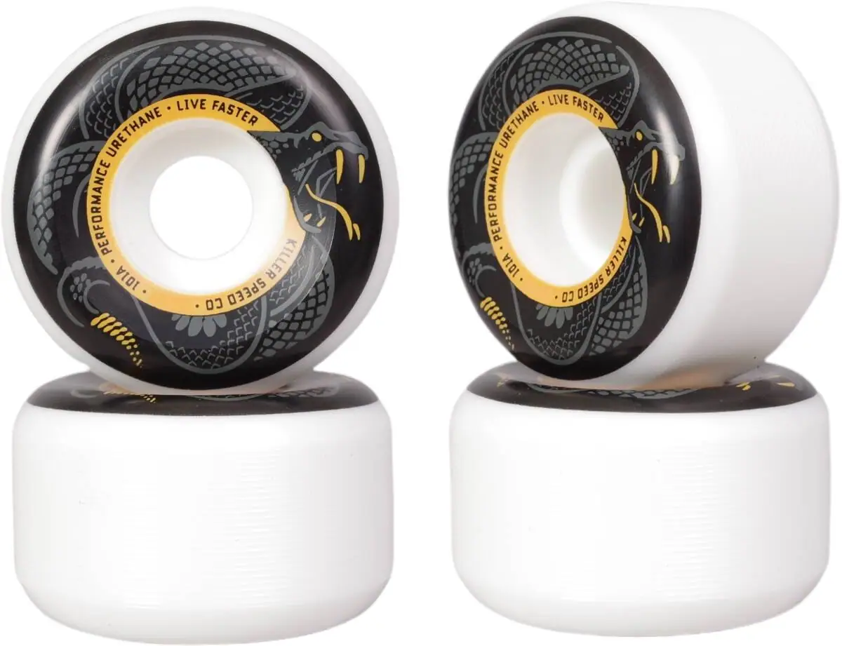 Team 101A Wide Skateboard Wheels 4-Pack 6 Team 101A Wide Skateboard Wheels 4-Pack - Image 4