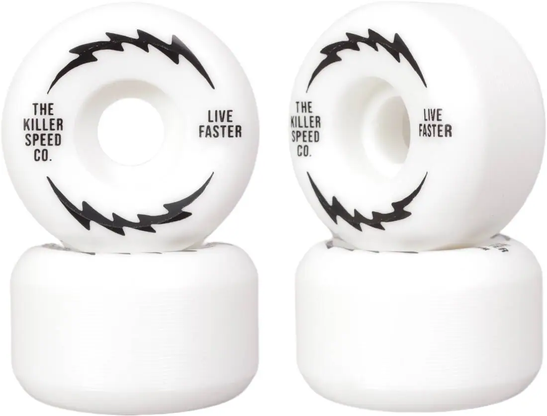 Team 101A Wide Skateboard Wheels 4-Pack 3 Team 101A Wide Skateboard Wheels 4-Pack