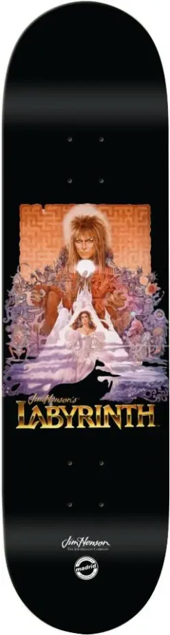 Madrid X Labyrinth Skateboard Deck -Enuff Shop madrid x labyrinth skateboard deck x9