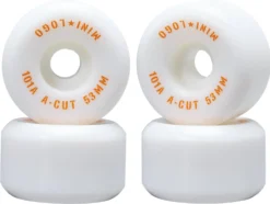 Mini Logo A-Cut 101A Skateboard Wheels 4-Pack -Enuff Shop mini logo a cut 101a skateboard wheels 4 pack uv