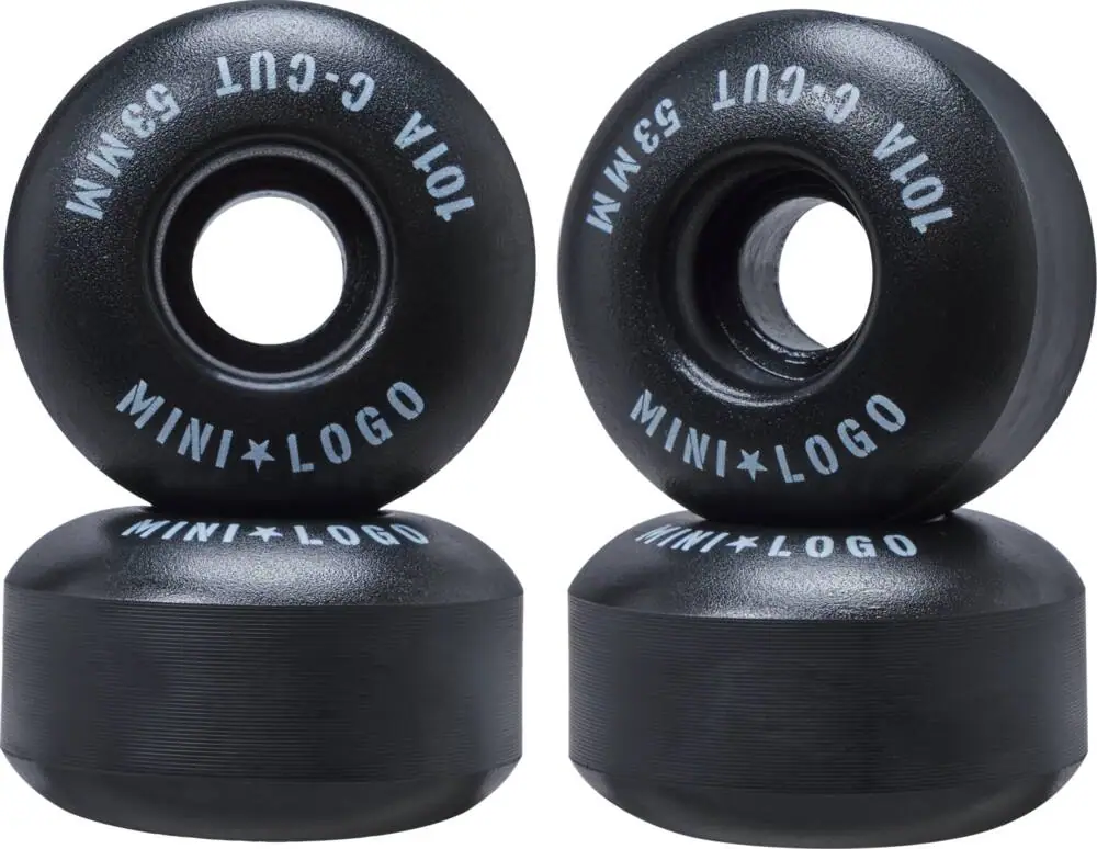 Mini Logo C-Cut 2 101A Skateboard Wheels 4-Pack 4 Mini Logo C-Cut 2 101A Skateboard Wheels 4-Pack - Image 2