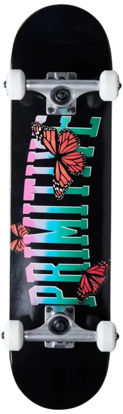 PRIMITIVE Collegiate Butterfly Complete Skateboard