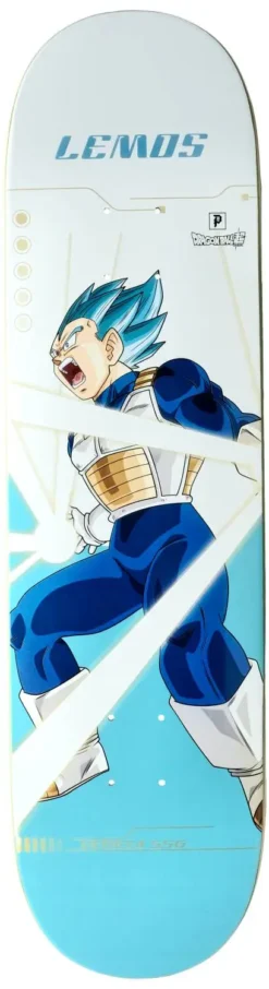 PRIMITIVE Lemos Vegeta SSG Dragon Ball Super II Skateboard Deck