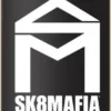 Sk8mafia House Logo Skateboard Deck -Enuff Shop sk8mafia house logo skateboard deck 66