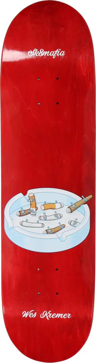 Sk8mafia Wes Kremer Hacked Skateboard Deck 7 Sk8mafia Wes Kremer Hacked Skateboard Deck - Image 5