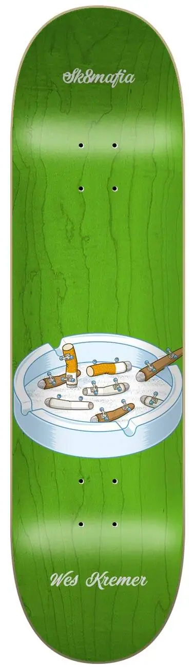 Sk8mafia Wes Kremer Hacked Skateboard Deck 4 Sk8mafia Wes Kremer Hacked Skateboard Deck - Image 2