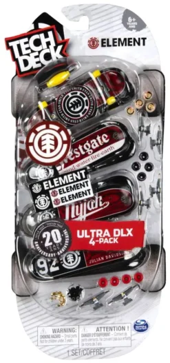 Tech Deck Assorted Multipack Fingerboards 4-Pack