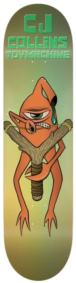 Toy Machine CJ Collins Pro Skateboard Deck -Enuff Shop toy machine cj collins pro skateboard deck 1