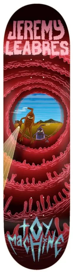 Toy Machine Jeremy Leabres Pro Skateboard Deck -Enuff Shop toy machine jeremy leabres pro skateboard deck 71