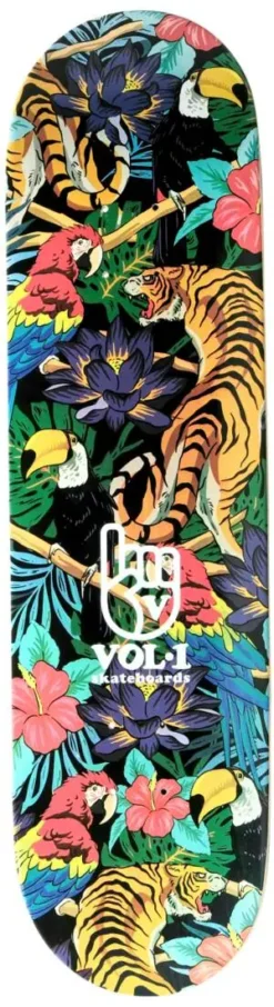 Tropical Skateboard Deck