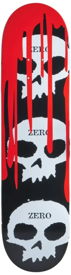 Zero 3 Skull Blood Skateboard Deck