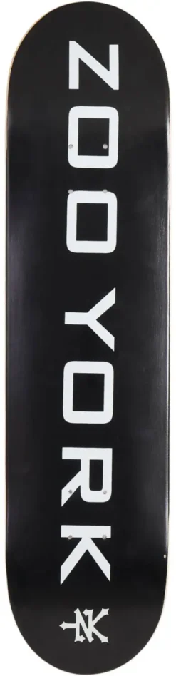 Zoo York Classic Logo Block Skateboard Deck -Enuff Shop zoo york classic logo block skateboard deck n2 1